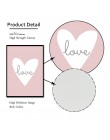 Plakat pokoju dziecięcego różowy królik dzieci plakat Baby Girl Room Decor obraz ścienny na płótnie grafiki do pokoju dziecięceg