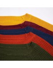 Jesień zima kobiety swetry i swetry koreański styl z długim rękawem casual sweter w stylu crop slim solidna dzianina swetry swet