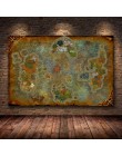 Unframed plakat ozdobny obraz World of Warcraft 8.0 mapa na płótnie HD zdjęcia ścienny do salonu obraz olejny