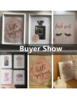 Styl skandynawski moda Wall Art perfumy kosmetyki nowoczesne obrazy ścienne kobieta dekoracja sypialni obraz makijaż plakat