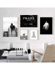 Plakat moda Surf kobieta list Nordic Wall Pop płótno artystyczne malowanie czarny biały Vogue wydruki zdjęć salon do wystroju do