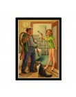 Nowa II wojna światowa Sexy pin up Girl Vintege plakat Home naklejka ścienna do pokoju papier pakowy plakaty i druki dekoracje n