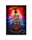 Stranger things plakat sezon 3 2 1 postacie Retro TV film drukuje jedwabny na ścianę sztuka do salonu dekoracja sypialni 40x60 5