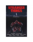 Stranger things plakat sezon 3 2 1 postacie Retro TV film drukuje jedwabny na ścianę sztuka do salonu dekoracja sypialni 40x60 5