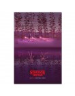Stranger things plakat sezon 3 2 1 postacie Retro TV film drukuje jedwabny na ścianę sztuka do salonu dekoracja sypialni 40x60 5