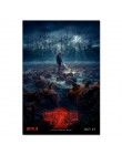 Stranger things plakat sezon 3 2 1 postacie Retro TV film drukuje jedwabny na ścianę sztuka do salonu dekoracja sypialni 40x60 5