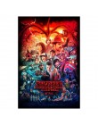 Stranger things plakat sezon 3 2 1 postacie Retro TV film drukuje jedwabny na ścianę sztuka do salonu dekoracja sypialni 40x60 5