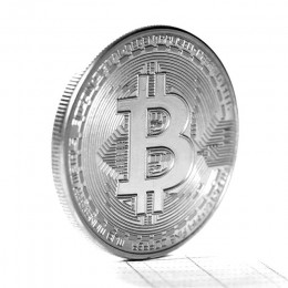 1 sztuk kreatywny pamiątka pozłacane Bitcoin moneta kolekcjonerska wielki prezent Bit moneta kolekcja sztuki fizyczna złota pami