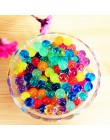 100 sztuk Pearl kształt miękki kryształ wodne kuleczki do gleby błoto rosną magiczne kulki żelowe ślub ozdoba domu roślin pielęg