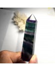 24 kamień punkt wieża Wicca uzdrawiający kryształ sześciokąt naturalne minerały magiczna różdżka Home Decor Geode ametyst Rose Q