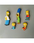 Homer Simpson cartoon kreatywny magnes na lodówkę wczesna edukacja ozdoba na lodówkę naklejka home decor