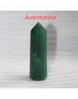 24 kamień punkt wieża Wicca uzdrawiający kryształ sześciokąt naturalne minerały magiczna różdżka Home Decor Geode ametyst Rose Q
