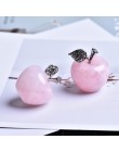 1 PC naturalne kwarc różowy apple może być stosowany dla pary dekoracje domu dekoracji domu study room dekoracji DIY prezent