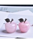 1 PC naturalne kwarc różowy apple może być stosowany dla pary dekoracje domu dekoracji domu study room dekoracji DIY prezent
