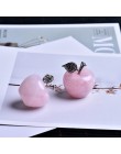 1 PC naturalne kwarc różowy apple może być stosowany dla pary dekoracje domu dekoracji domu study room dekoracji DIY prezent