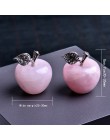 1 PC naturalne kwarc różowy apple może być stosowany dla pary dekoracje domu dekoracji domu study room dekoracji DIY prezent