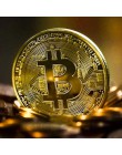 Historyczne pamiątkowe monety Bitcoin metalowe pozłacane pamiątkowe monety wysokiej jakości na prezent pamiątkowe kolekcje sztuk