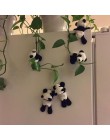 1Pc śliczne miękkie pluszowy magnes na lodówkę Panda naklejka na lodówkę kreskówki naklejka prezent pamiątka Home Decor akcesori