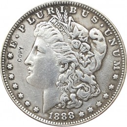 1888 amerykański morgan dolar monety kopia