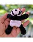 1Pc śliczne miękkie pluszowy magnes na lodówkę Panda naklejka na lodówkę kreskówki naklejka prezent pamiątka Home Decor akcesori