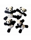 1Pc śliczne miękkie pluszowy magnes na lodówkę Panda naklejka na lodówkę kreskówki naklejka prezent pamiątka Home Decor akcesori