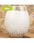 100 sztuk/worek Crystal gleby hydrożel polimerowe koraliki wodne kwiatowa dekoracja ślubna rosnące kule wodne prezent Home Decor