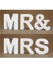 Diy grube 12MM drewniane drewniane litery numery biały alfabet ślub urodziny strona główna dekoracje spersonalizowana nazwa proj