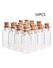 50 sztuk 5ml butelki życzeń Mini puste jasne szklane butelka z korkiem małe małe fiolki słoiki na dekoracje ślubne rzemiosło