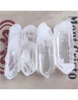 10g do 100g tybet naturalne jasne krystaliczne białe klaster kwarcowy punkty kolumna kolumna zakończona różdżka okaz uzdrowienie