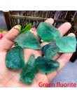 30-50g naturalny rzadki surowy obsydian kolorowy fluoryt kamień gatunek minerału kryształowe uzdrawianie reiki zaawansowana kole