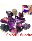 30-50g naturalny rzadki surowy obsydian kolorowy fluoryt kamień gatunek minerału kryształowe uzdrawianie reiki zaawansowana kole