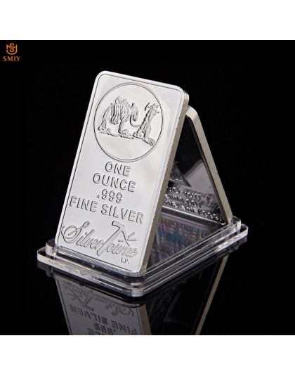 1 uncja 999 grzywny srebra złota tabliczka American Prospector US Union Metal moneta kolekcjonerska wartość