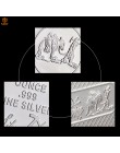 1 uncja 999 grzywny srebra złota tabliczka American Prospector US Union Metal moneta kolekcjonerska wartość