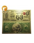 1pc 1 milion dolarów banknotów banknotów dekoracji antyczne pozłacane USA pamiątka dekoracji wnętrz Drop Shipping
