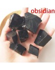 30-50g naturalny rzadki surowy obsydian kolorowy fluoryt kamień gatunek minerału kryształowe uzdrawianie reiki zaawansowana kole