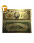 1pc 1 milion dolarów banknotów banknotów dekoracji antyczne pozłacane USA pamiątka dekoracji wnętrz Drop Shipping