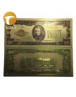 1pc 1 milion dolarów banknotów banknotów dekoracji antyczne pozłacane USA pamiątka dekoracji wnętrz Drop Shipping