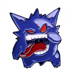 Gengar emalia pin