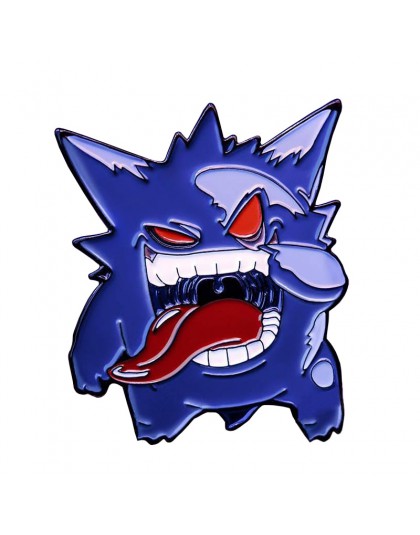 Gengar emalia pin