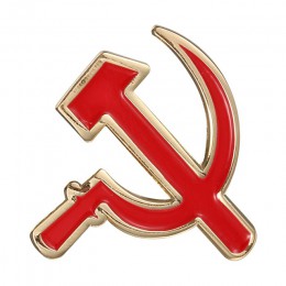 CCCP zsrr radziecki sierp młotek i czerwona gwiazda Pin