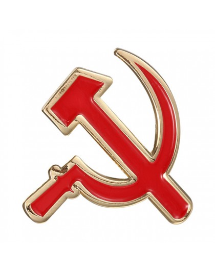 CCCP zsrr radziecki sierp młotek i czerwona gwiazda Pin