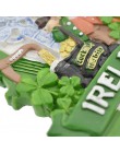 Ona kocha ręcznie malowane irlandia 3D magnes na lodówkę z żywicy lodówka turystyka pamiątka kolekcje prezent