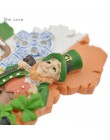Ona kocha ręcznie malowane irlandia 3D magnes na lodówkę z żywicy lodówka turystyka pamiątka kolekcje prezent