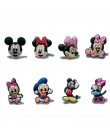 8 sztuk/partia Mickey Cartoon lodówka magnes na lodówkę Minnie pamiątkowe magnetyczne kuchenne samoprzylepne karteczki do notowa