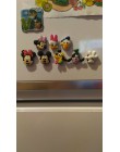 8 sztuk/partia Mickey Cartoon lodówka magnes na lodówkę Minnie pamiątkowe magnetyczne kuchenne samoprzylepne karteczki do notowa