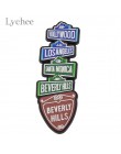 Lychee life Hollywood śmieszne gumowy magnes na lodówkę kreatywny 3D magnes na lodówkę pamiątki turystyczne do dekoracji domu