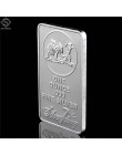 Amerykański prospektor 1 uncja 999 wartość grzywny srebra złota tabliczka US Union Metal moneta kolekcjonerska