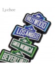 Lychee life Hollywood śmieszne gumowy magnes na lodówkę kreatywny 3D magnes na lodówkę pamiątki turystyczne do dekoracji domu
