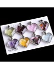 1PC naturalny kryształ mineralny Ornament butelka życzeń serce wisiorek strażnik moda naszyjnik z wisiorkiem wisiorek biżuteria 