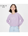 SEMIR sweter dziergany sweter kobiet 2019 wiosna proste stałe prosto dół odzież sweter modny kardigan dla kobiet
